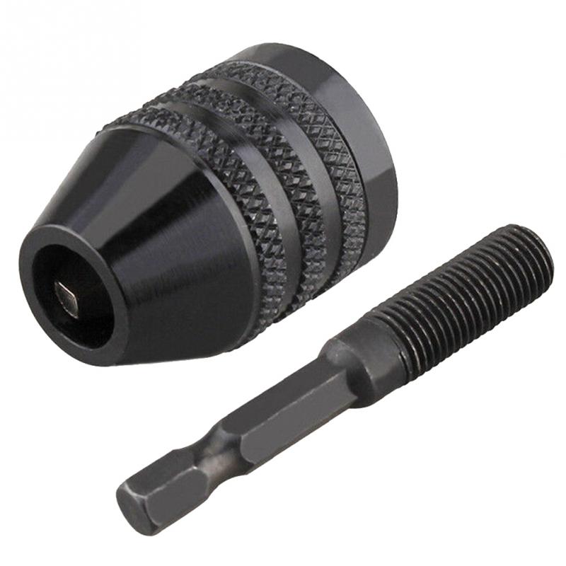 0.6-8mm bor til dremel borehul roterende værktøj patroner nøglefri adapter konverter sekskantet skaft multi chuck chuck