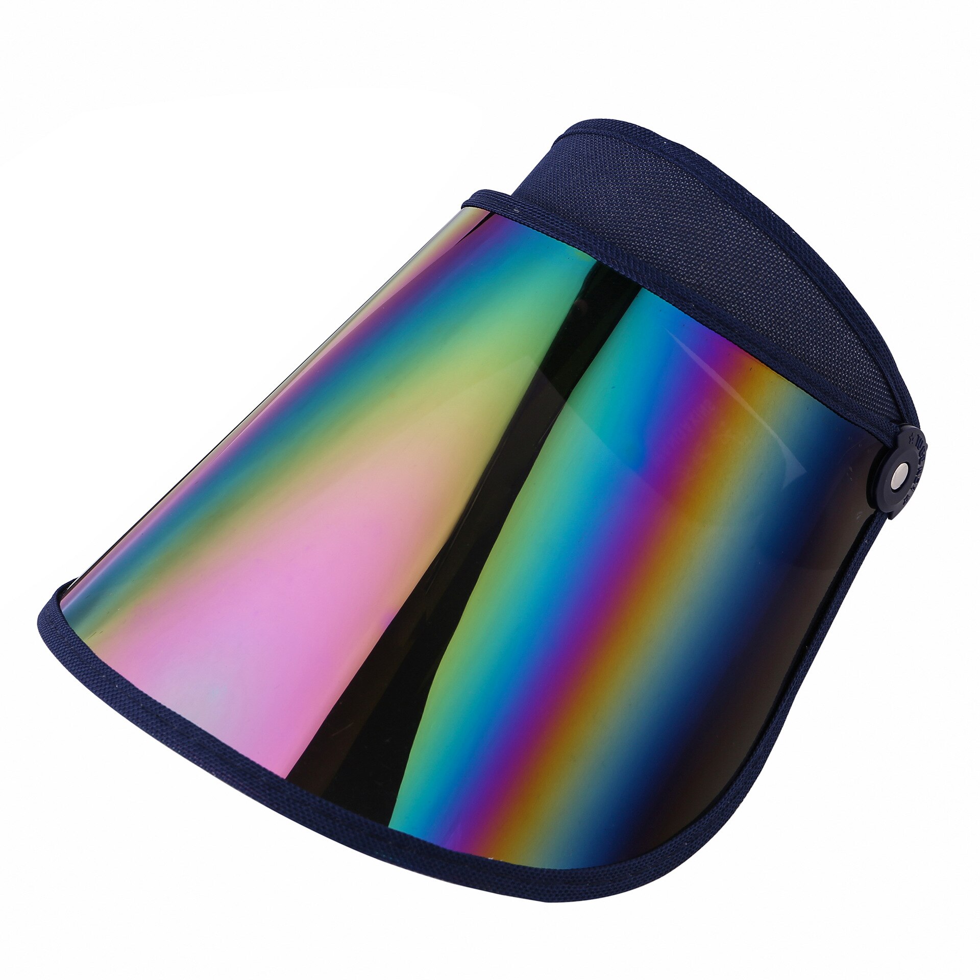 Unisex casual zomer hoeden dames heren zonnepet snoepkleur transparant lege tops baseball petten plastic pvc zonnescherm hoed klep petten: 6