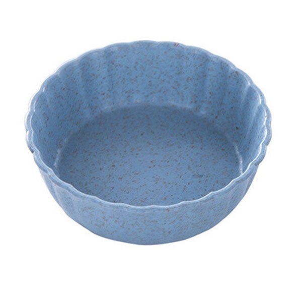Homies-vaisselle de cuisine polyvalente en forme de feuille, petites soucoupes assaisonnées bol blé paille plat vaisselle japonaise 1 pièce: Black