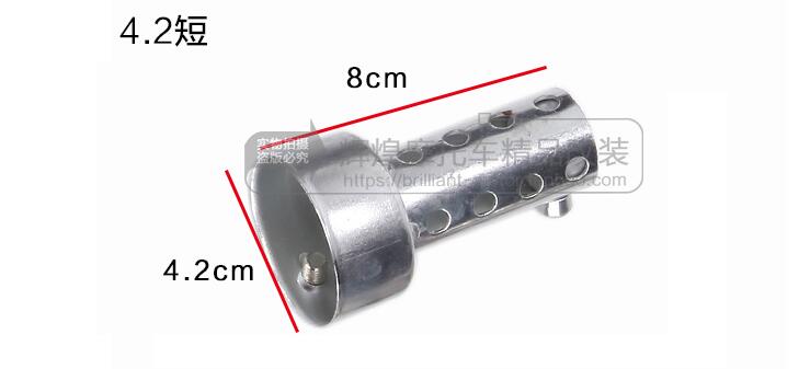 Motorsykkel deler 48mm 51mm 60mm yoshimura eksosrør dbkiller til  k7 r6 r3 ktm ect crf 230 z800 mt07 eksos