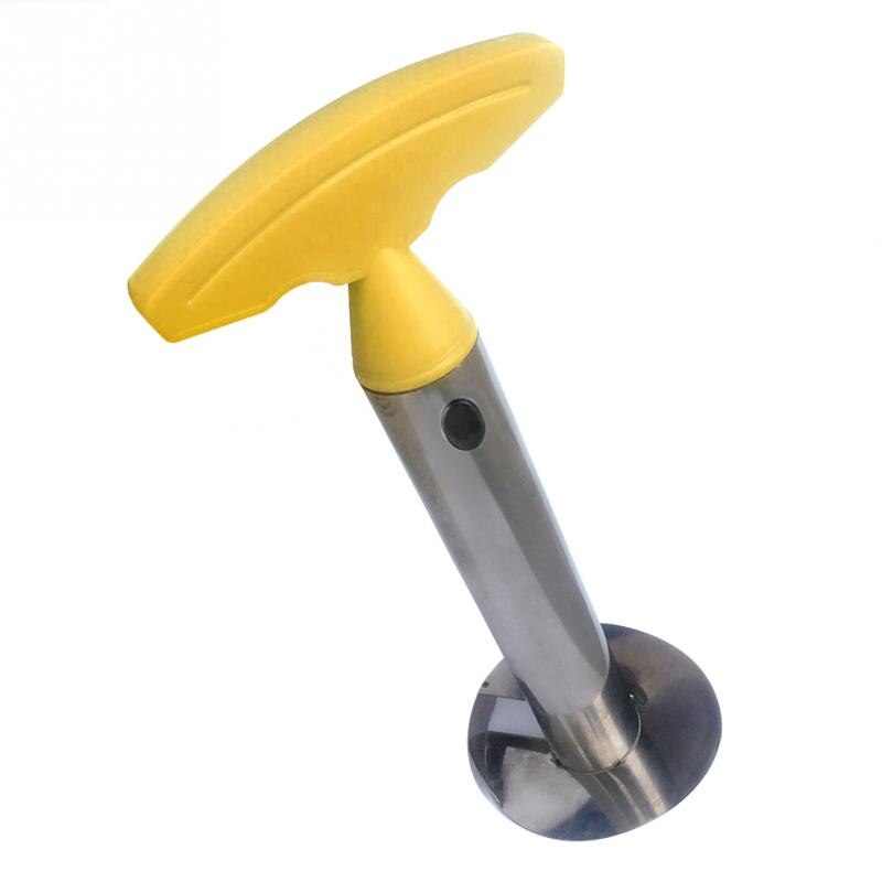 1Pc Rvs Te Gebruiken Ananas Peeler Accessoires Ananas Snijmachines Fruit Mes Cutter Corer Slicer Keuken Tool #1031