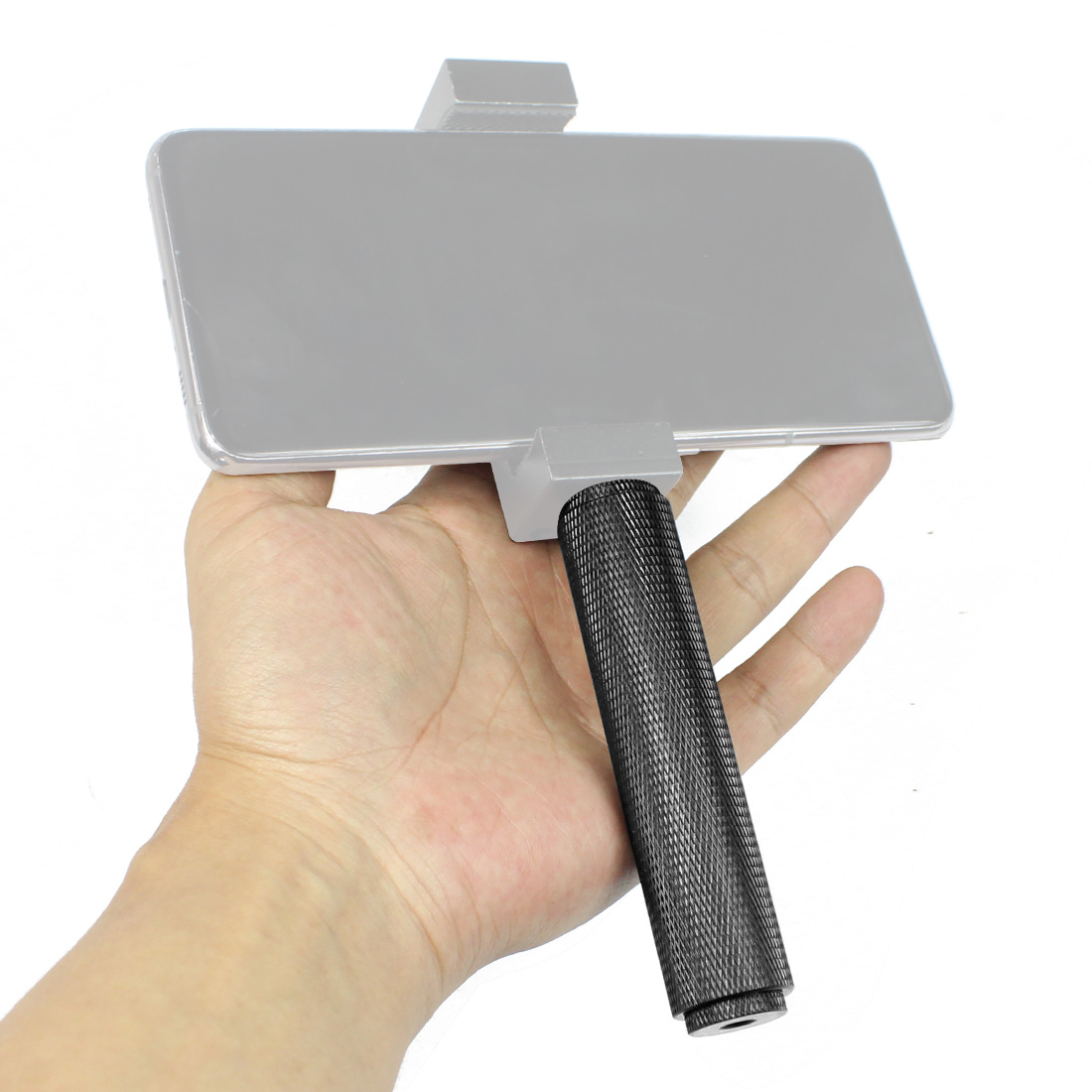 1/4 3/8 5/8 Screw Metal Handle Grip Stabilizer Holder Stand Handheld Gimbal Tripod For DSLR Camera Video LED Flash Fill light