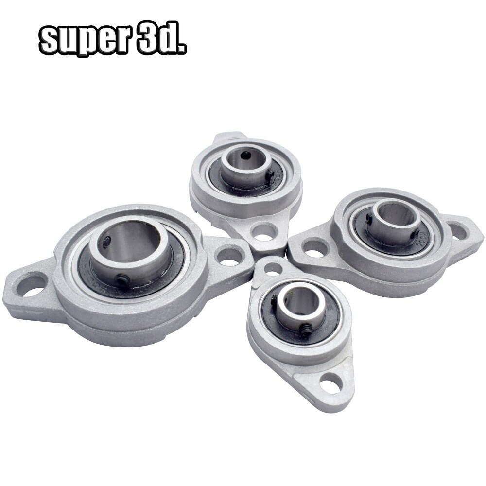 1pcs KFL8/KFL10 /KFL12/KFL15 Shaft Ball Bearing Pillow Block Support Hosing Bearing Seat Pedestal for 3D printer