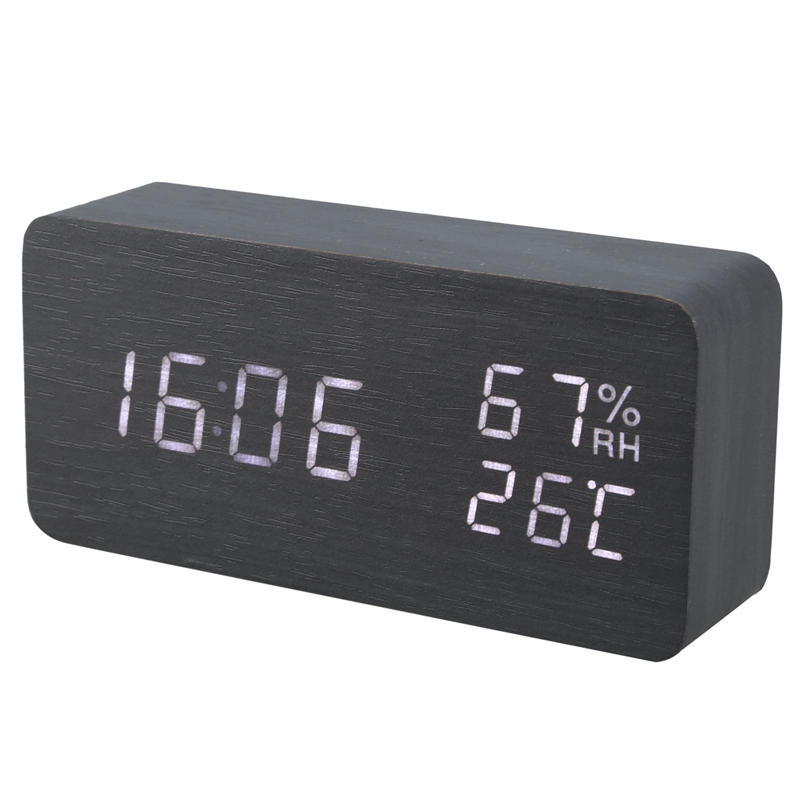LED Decibel Meter 2.4G WiFi Wandmontage 11 Inch LED Temperatuur Vochtigheid Tijd Weergave Geluidsniveau Meter voor Tuya
