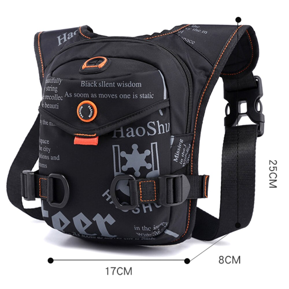 Hot 2019 heren beentas heup messenger schoudertassen voor buiten kamperen fietsen