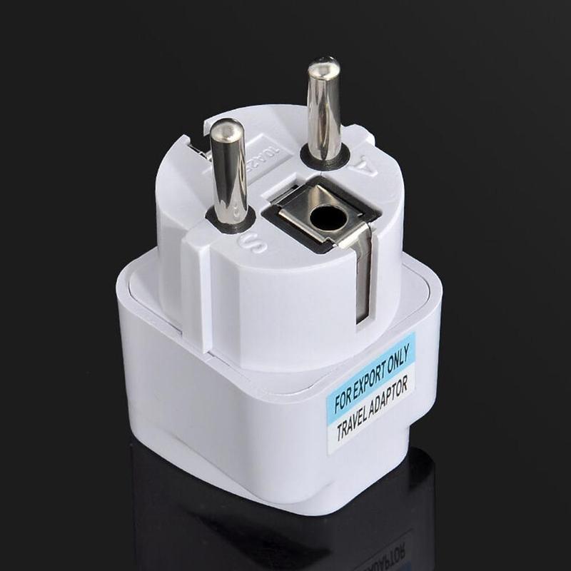 Europese EU Plug Adapter multifunctionele Socket Universal Uk Us Au Eu Ac Travel Power Adapters Converter Elektrische lader