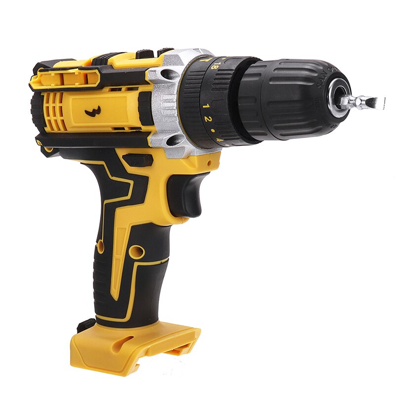 21V 3 in 1 Electric Cordless Impact Drill 28Nm Rechargable Electric Screwdriver Hammer Drill LED Adjustable Speed Power Tool