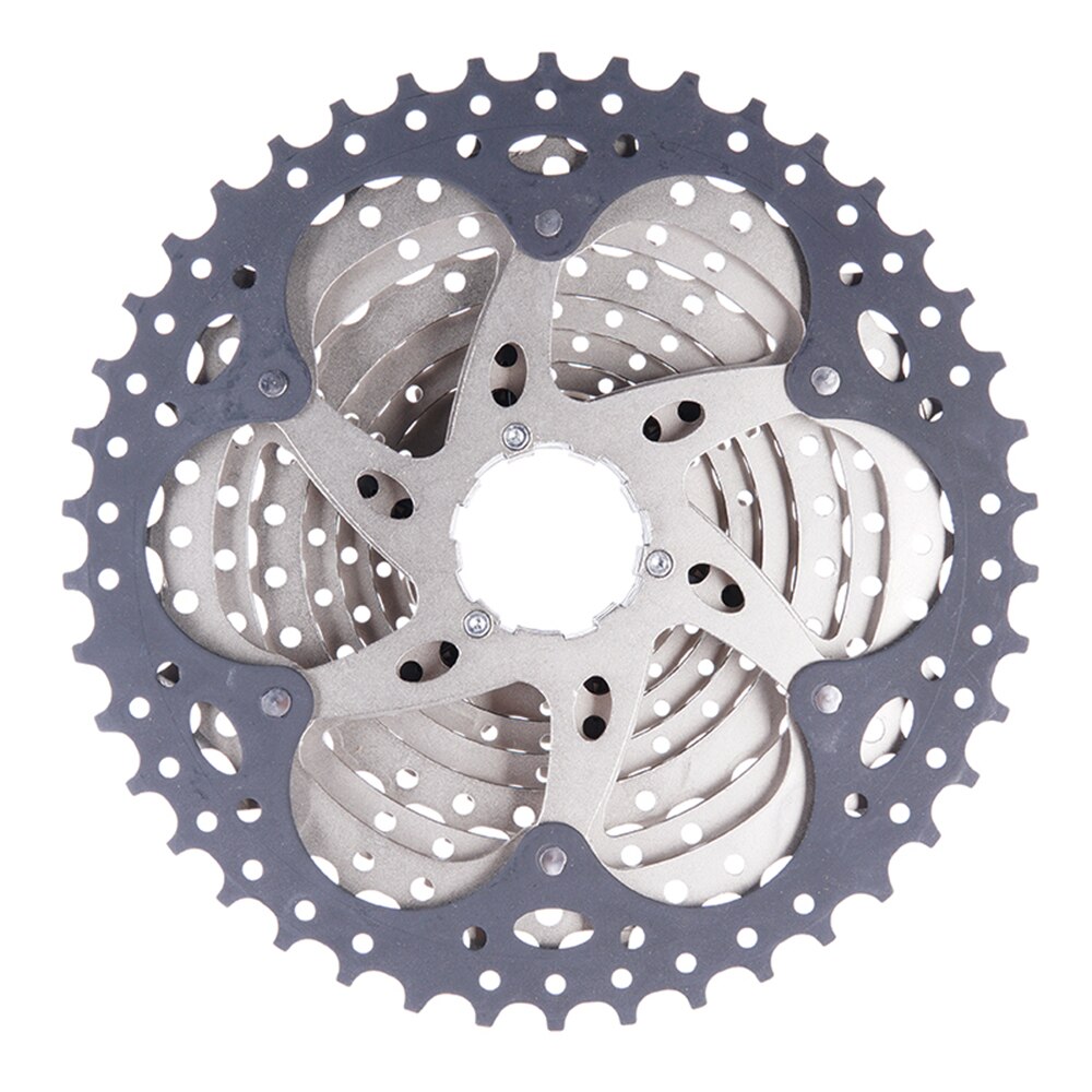 MTB 10 Speed 10S 11-42T Cassette Wide Ratio Mountain Bike Sprockets and Rear Hanger Extension Bundle Bicycle Parts