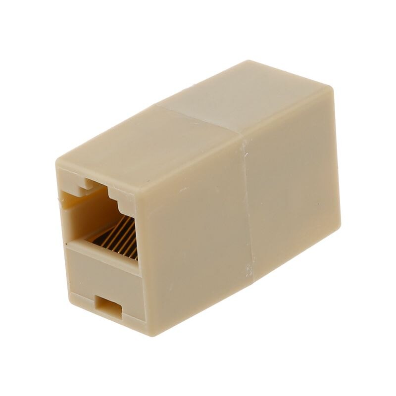 10 X CAT5 RJ45 Network Cable Extender Plug Coupler Joiner Splitter Connector Adapter