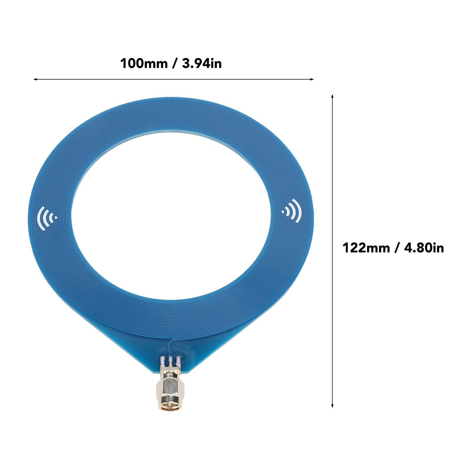 Donut SW Antenna 9.9KHZ To 181MHZ SMA Connector Loop Shortwave Antenna for TEF6686 Receiver HAM Connection SW Antenna