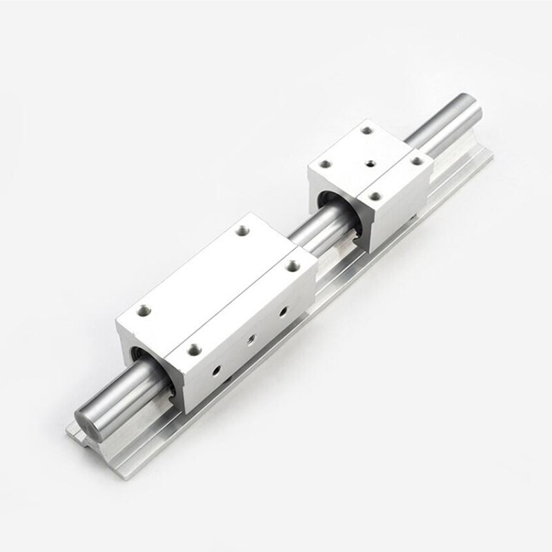 LINEAR SHAFT ROUND RAIL 2PC SBR10+4PC SBR10UU 10mm linear rail 200 300 400 500 600 700 800mm linear guide with block cnc part