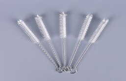 4/5Pcs/lot Multi-Functional Lab Chemistry Test Tube Bottle Cleaning Brushes Cleaner Laboratory Supplies: WHITE
