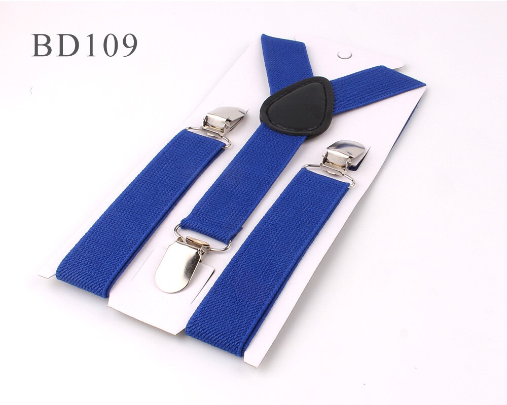 Kids Suspenders Solid Adjustable Elastic Suspender Candy Color Children Braces Wedding Accessories Girls Boys Straps: BD109