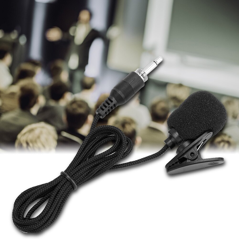 3Pcs 04A Mini 3.5Mm Schroef Plug Microfoon Wired Revers Kraag Clip Amplifie Compacte Body Met Back Clip Hoge fidelity