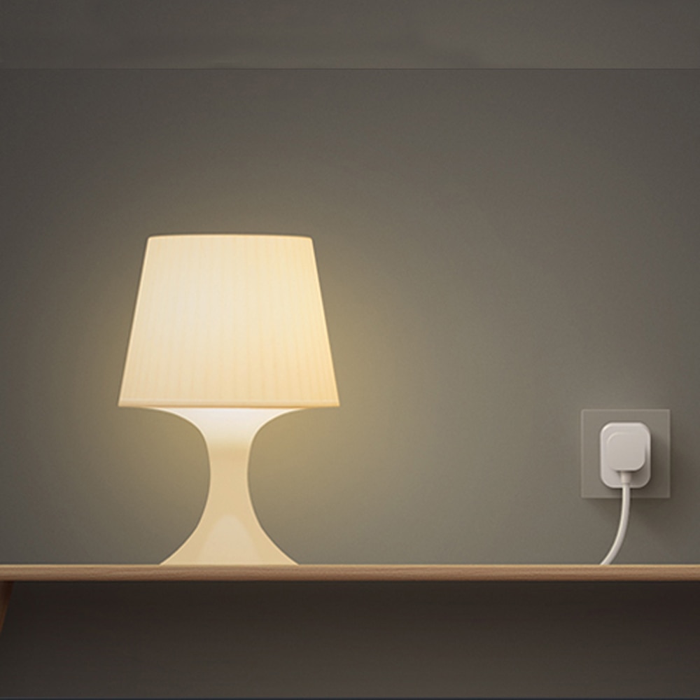 Enchufe inteligente Xiaomi 100% Original, enchufe remoto inalámbrico WiFi básico, adaptador de alimentación y apagado con teléfono