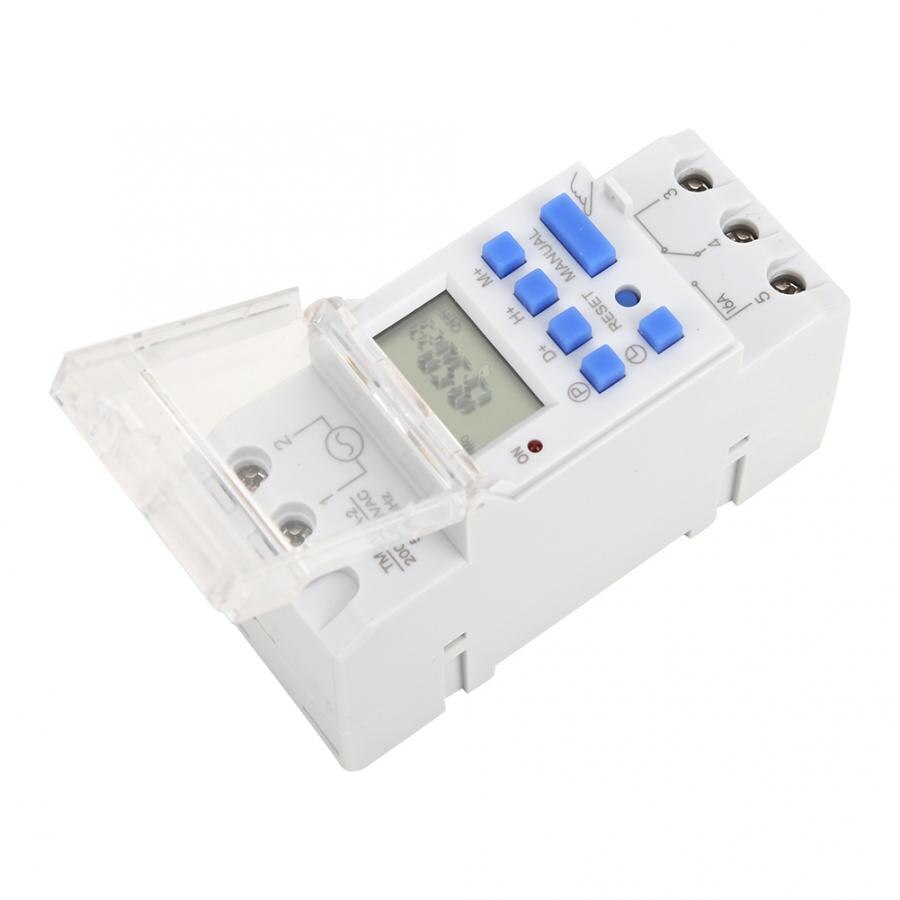 Digital timer  tm919a-2 200-250v ac 16a lcd 7 dagar programmerbar digital timer växlar timer digital