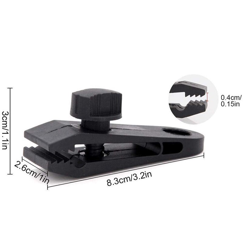 Tarpclips heavy duty lock grip, , 20er- pack planenklammern heavy duty, haifischzelt-befestigungsclips-halter, pool-markisenabdeckung bungee cor