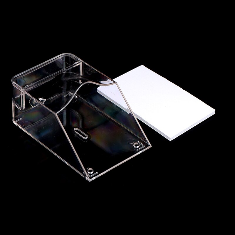 Couvercle étanche Transparent pour sonnette sans fil porte de maison carillon carillon étanche extérieur Patio meubles de jardin couvre