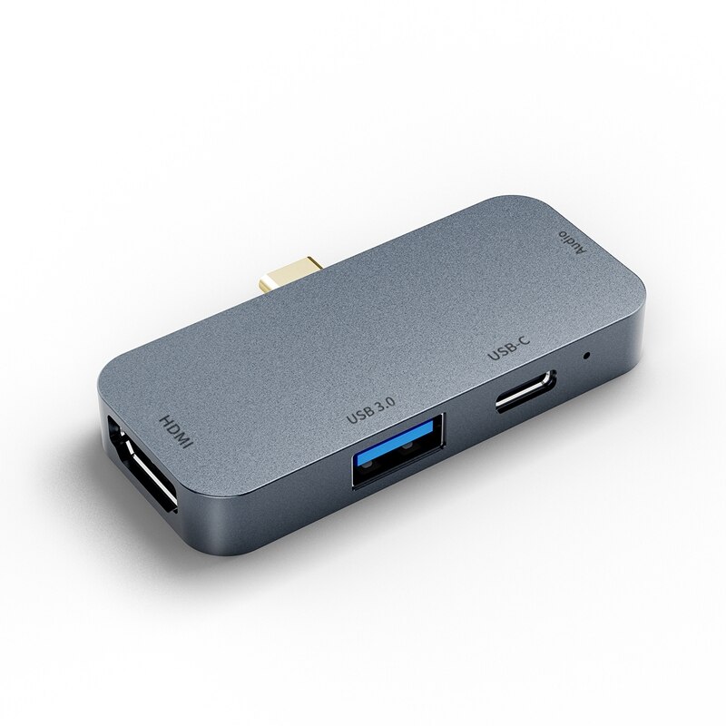 Usb c hub adapter til ipad pro, type c  to 4k hdmi adapter med 3.5mm hovedtelefoner o jack strømopladnings dongle