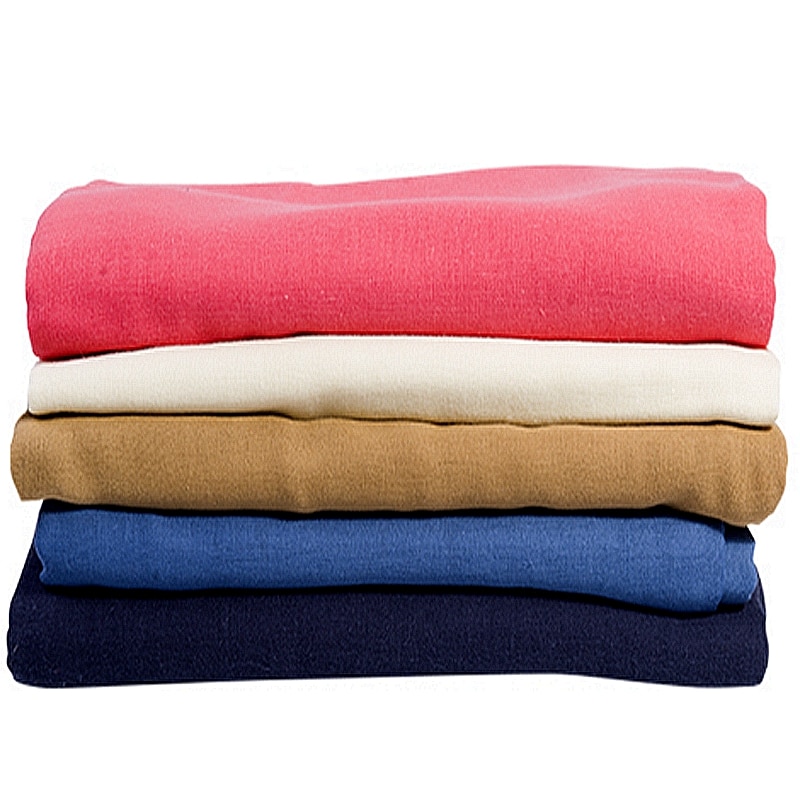 Barwiona dwuwarstwowa gaza tkanina miękka tkana bawełniana tkanina niemowlęca cywilny ochronny materiał robić szycia W300017