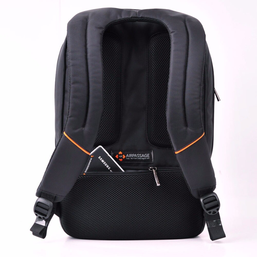 Kingsons Candy Black Laptop Backpack Man Daily Rucksack Travel Bag School Bags 14 Inch Women Bagpack Mochila Feminina