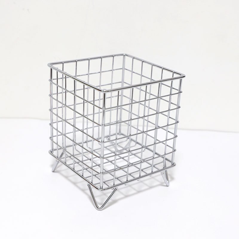 Soporte para cápsulas de café, cesto de hierro de almacenaje para cápsulas Nespresso, Pods Gusto Dolce Office Cafe, organizador de cocina, estante de almacenamiento: Silver