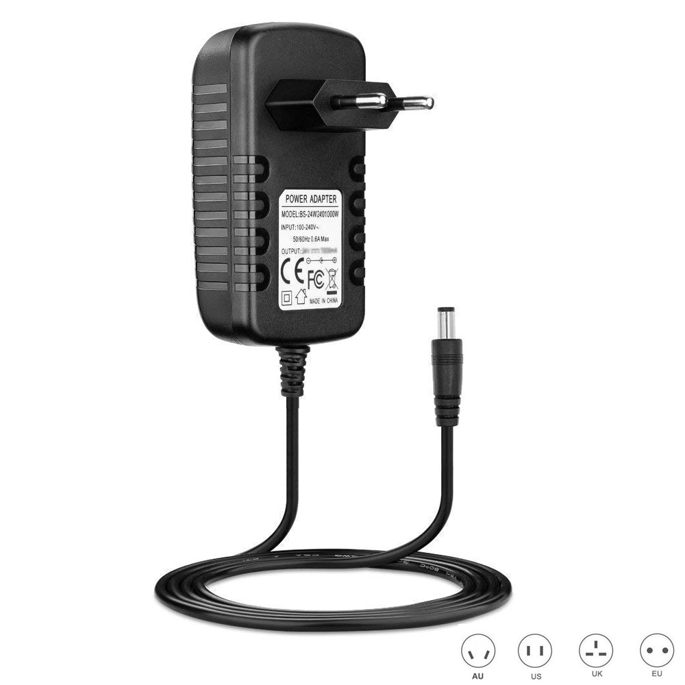 Adaptador de cargador con Enchufe europeo para Conga Excellence Dry 990 990Dry Conga Slim 890, 19V, 1A, piezas de aspiradora Robot