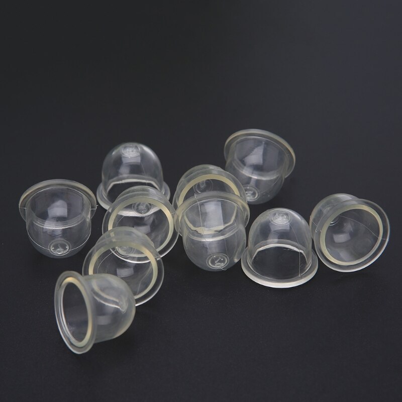10Pcs Carburateur Onderdelen Brandstof Primer Lamp Pomp Cap Voor Chainsaw Blower Trimmer 6XDD