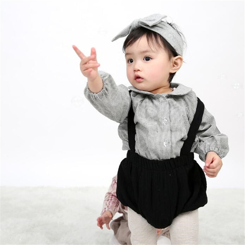 EnkeliBB Baby Boys Summer Bloomers Girls Cute Suspender Shorts Korean Baby Lovely Bottoms Summer Kids Clothing Toddler Bottoms