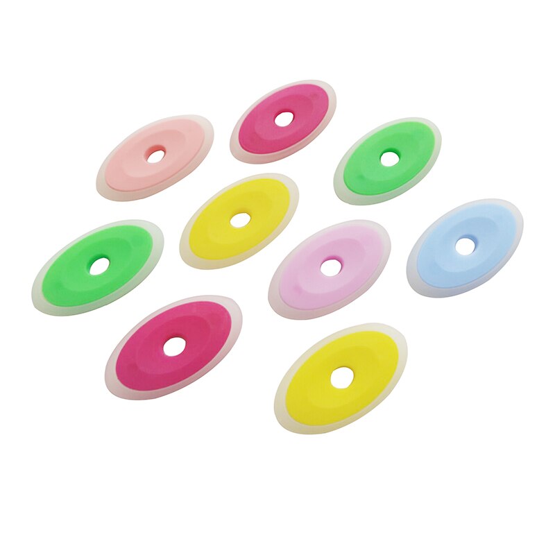 5 Pcs Neutrale Uitwisbare Pen Speciale Gum Mix Sturen Elliptische Plastic Gum Student Studie Briefpapier School Kantoorbenodigdheden