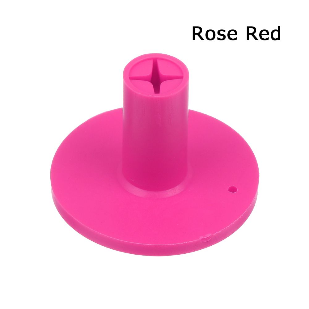 1pc Rubber Golf Tees Stability Tee Holder 5 colors 3.8 cm height Golf Training Aid for Driving Range and Practice Mat: Pink