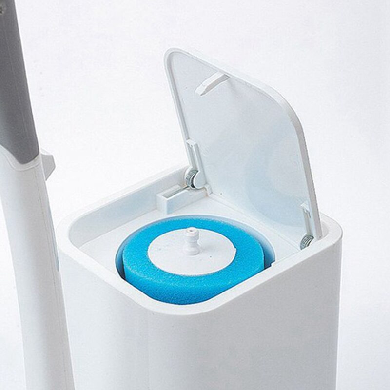 Wc Schoonmaken Stok Wegwerp Toiletborstel En Houder, Met Cleaning Vervanging Cores, Voor Badkamer Wc Schoonmaken