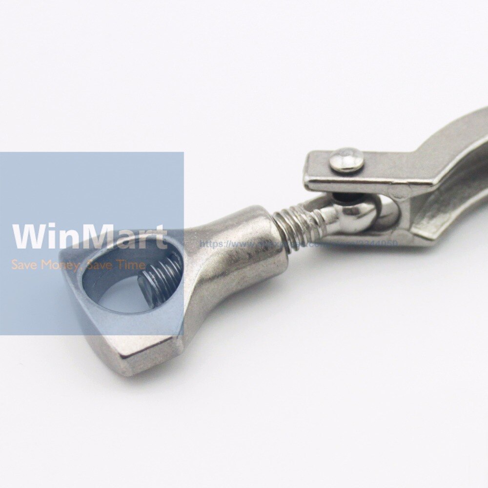 1.5" Tri Clamp 50.5mm Ferrule O/D 201 Stainless Steel Tri Clover Sanitary Fitting for home Brewing