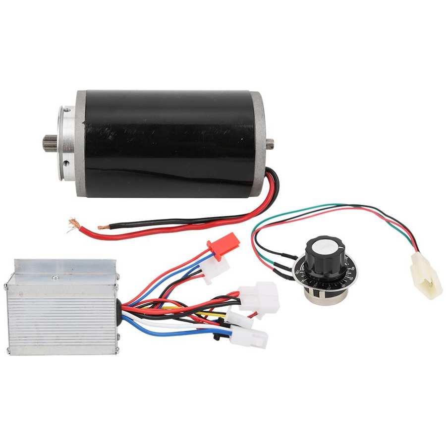 24V 200W Electric Bike Motor Controller Speed Knob Switch Set High Speed Motor Controller Electric Bicycle Scooter Kit