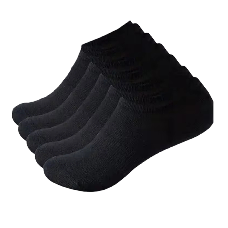 10 pares de medias deportivas de algodón transpirables para hombre, calcetines de fibra de bambú para otoño e invierno, desodorante con absorción de sudor, calcetines de negocios: Naranja