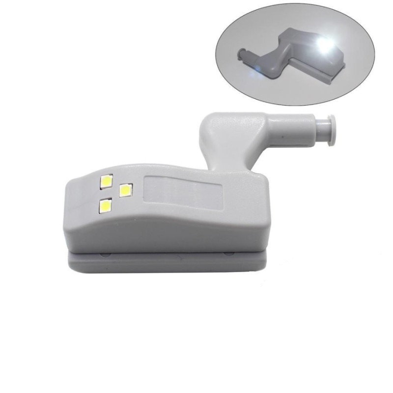 Led Onder Kast Licht Universele Garderobe Licht Sensor Led Armario Innerlijke Scharnier Lamp Voor Kast Kast Keuken