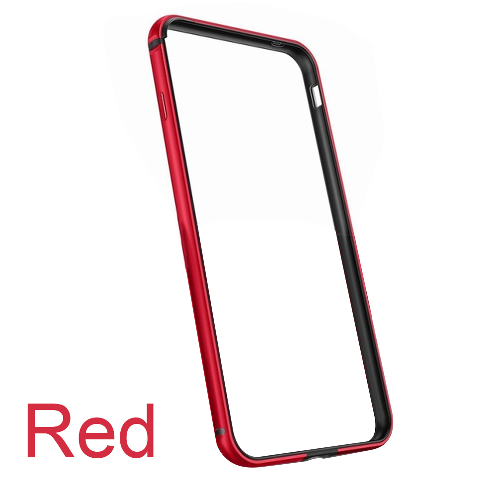 Voor iPhone 11 11 Pro 11 Pro Max Aluminium Metalen Bumper Telefoon Geval TPU Siliconen Shockproof Beschermhoes Telefoon accessoires: for Iphone 11 Pro / Rood