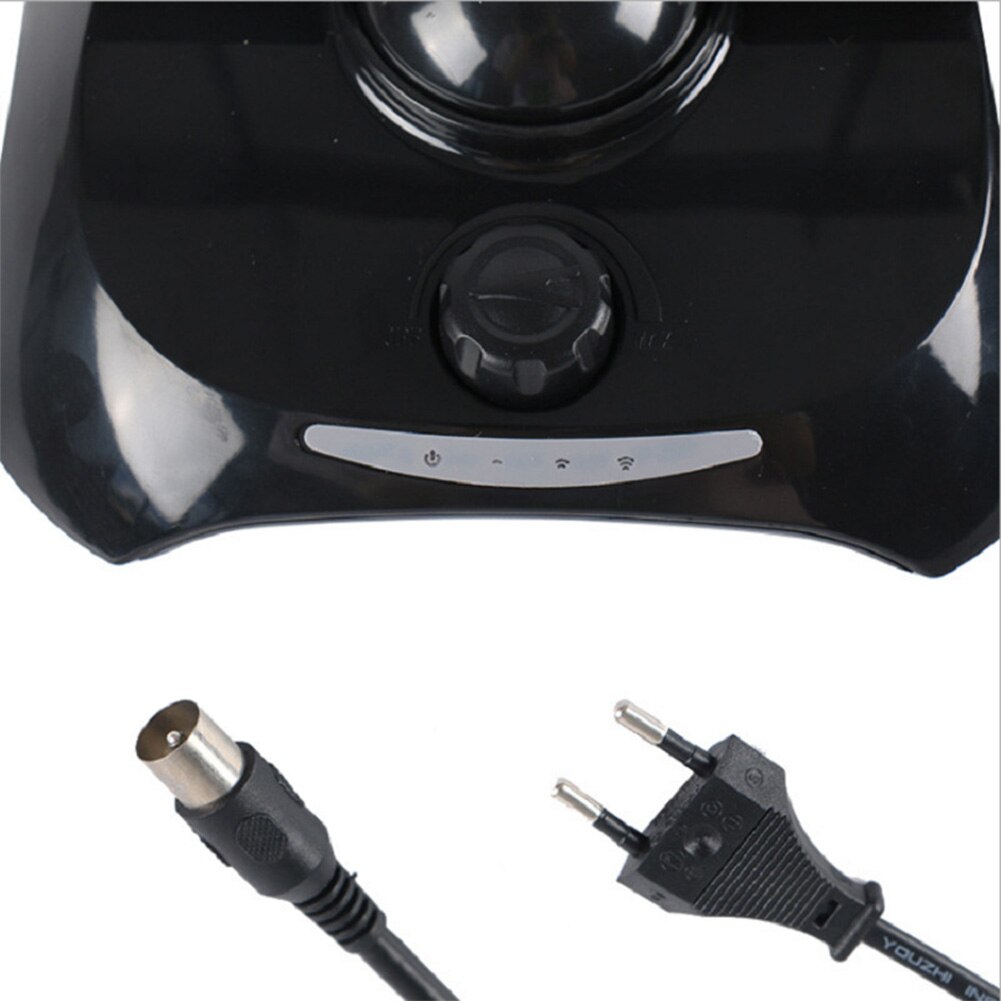 HD With Amplifier Easy Install Coax Cable Signal Booster Broadcast For Digital TV VHF UHF Home Local Channels Indoor Antenna