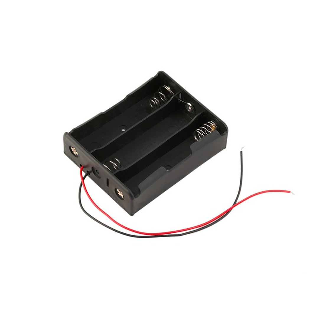 3x 18650 Battery Holder with Wire Batteries Case Storage Box Diy 3 Slot 3*18650 Rechargeable Battery Shell Housing
