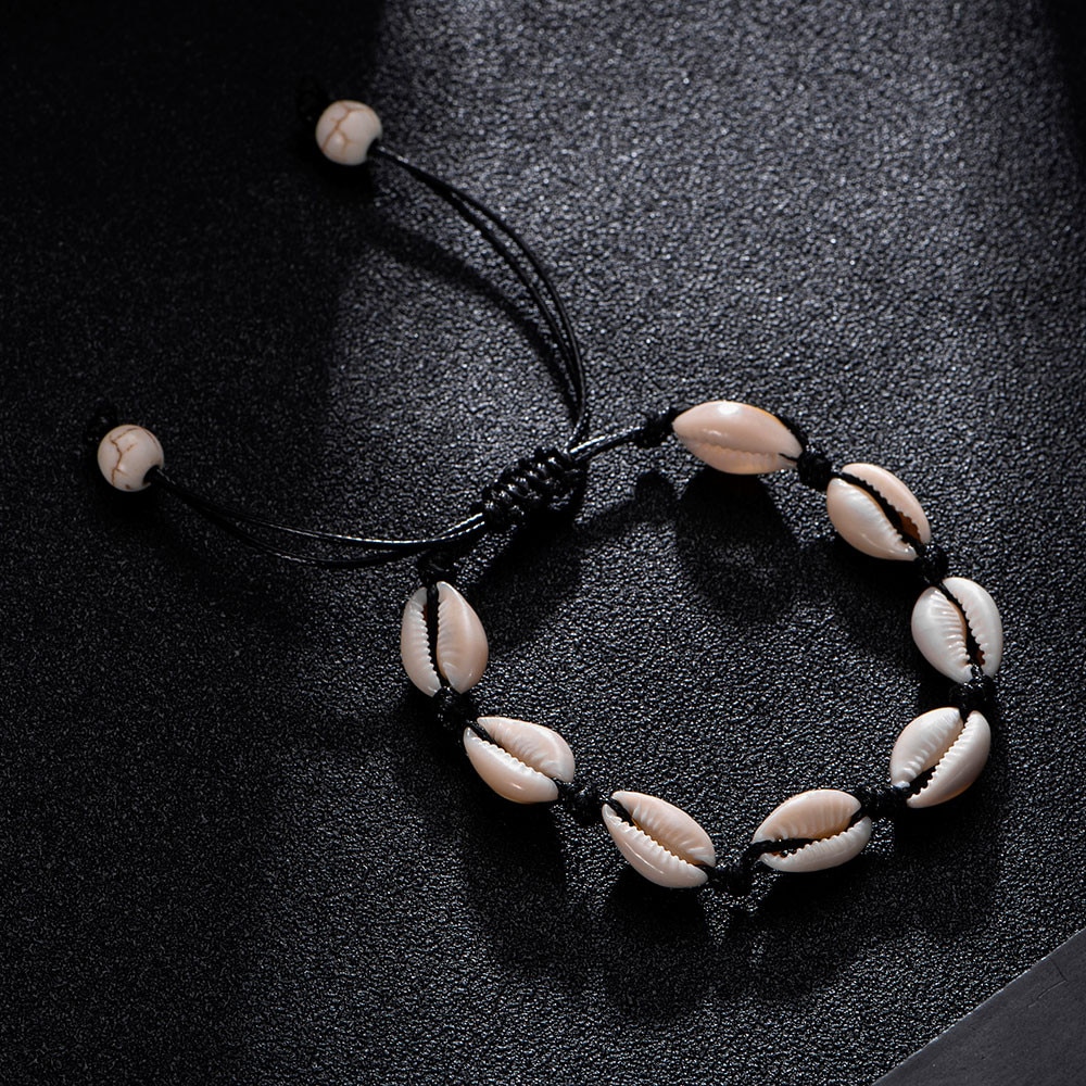 Sommer Strand Shell Conch Armband frauen Weibliche Handgemachte Hawaiian Armband Fußkettchen Schmuck Pulsera