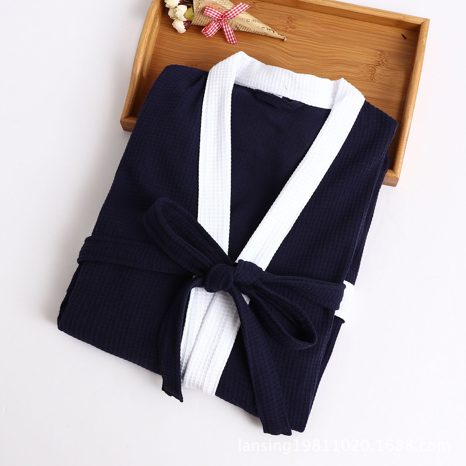 Bata de baño cómoda de algodón para hombre, Kimono japonés, informal, para Hotel y Spa, 140Kg