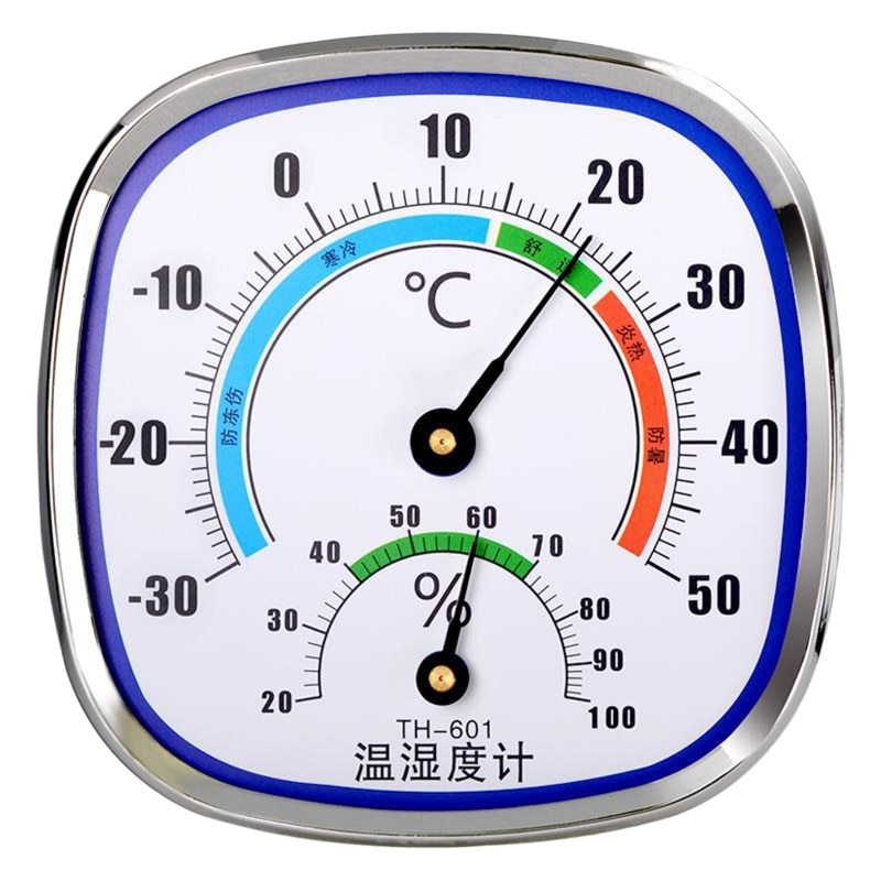 Analog Thermometer Hygrometer Temperature Monitor Humidity Gauge Indoor Outdoor U4LB