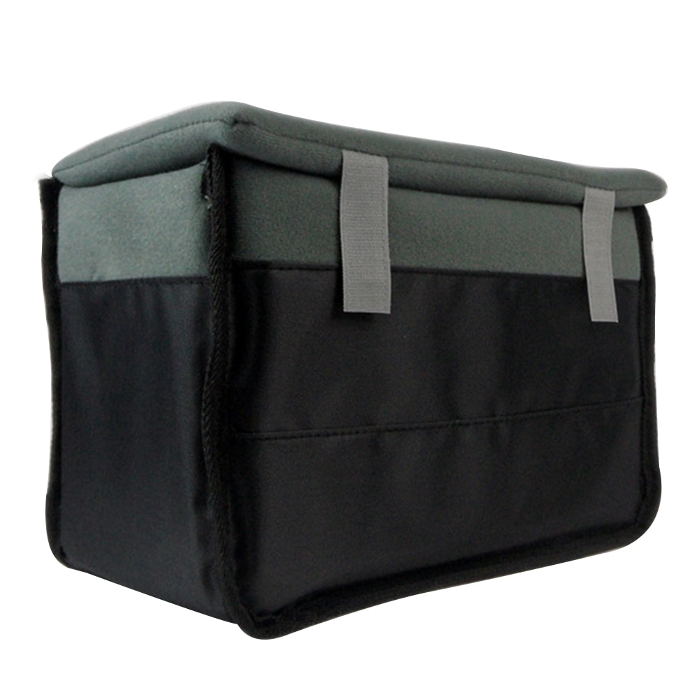 polyester beskyttende anti-sjokk lagring fuktsikker tykkere kamera bag til dslr slitesterk arrangør stor kapasitet