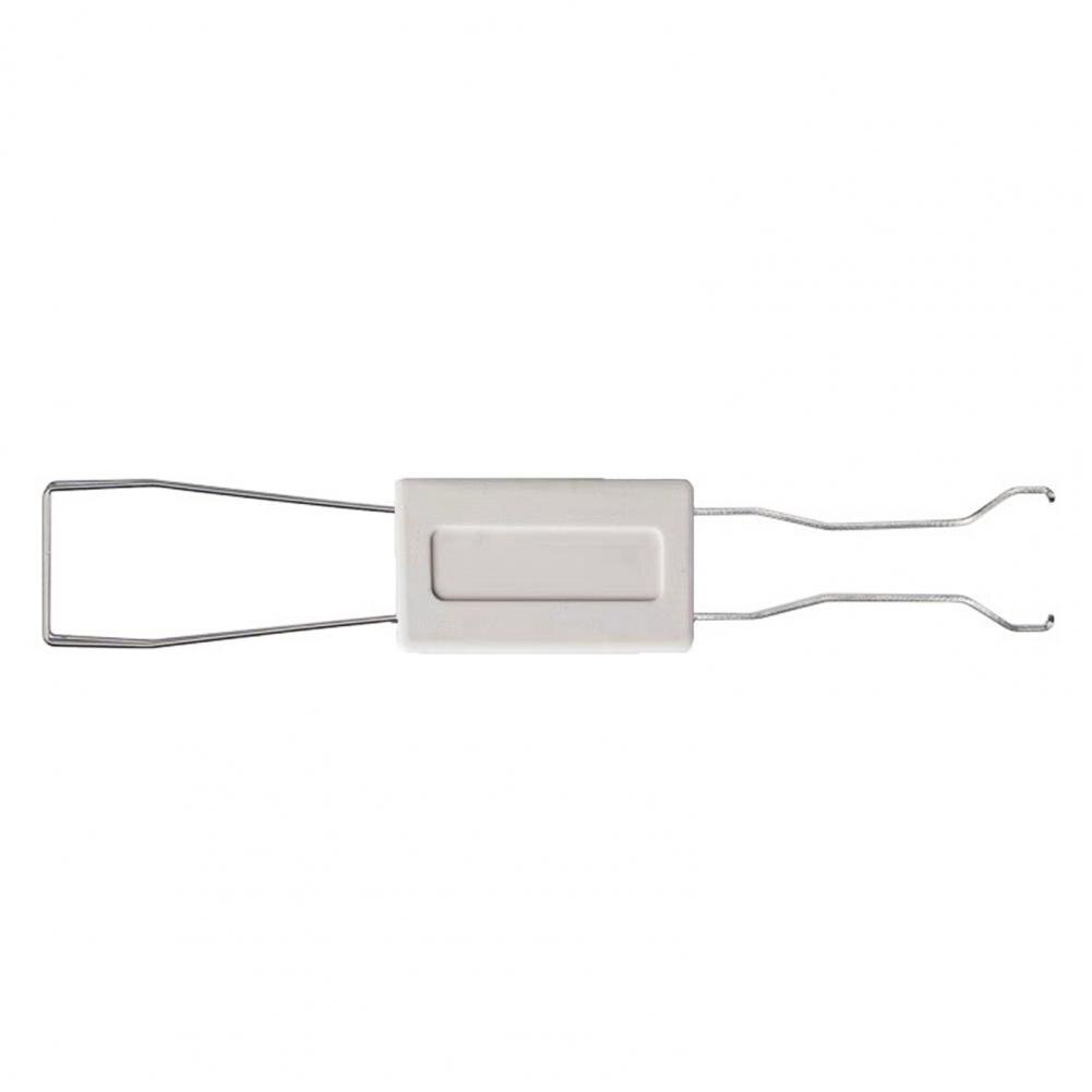 Keycap Puller uniwersalny uchwyt antypoślizgowy Keycap Remover metalowa klawiatura komputerowa Cap Extractor do klawiatury mechanicznej: White