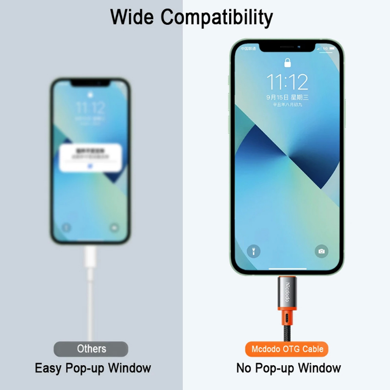 Type-C to Lightning Male OTG Earphone Audio Charging Adapter, I P Hone 13 12 11 Macbook I Pad U Disk Data Converter Cable DIY