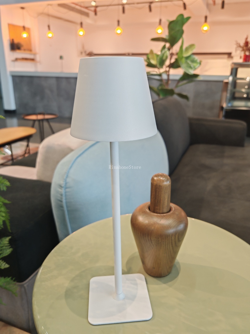 Modern Simple Bedside Touch Light Bar Usb Night Light Eye Protection For Bedroom Book Desk Charging Table Lamp: WHITE