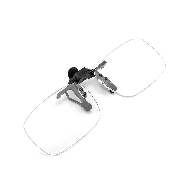 Clip On Flip Up Down Reading Glasses Flip Clip Presbyopic Lenses With Box Women Rimless Magnifier Reading Sunglasse Male Glasses