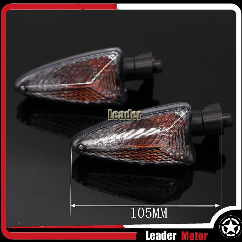 For Aprilia Tuono V4R Factory Tuono V4 1100RR Motorcycle Accessories Turn Signal Indicator Light Blinker: 105MM Somke