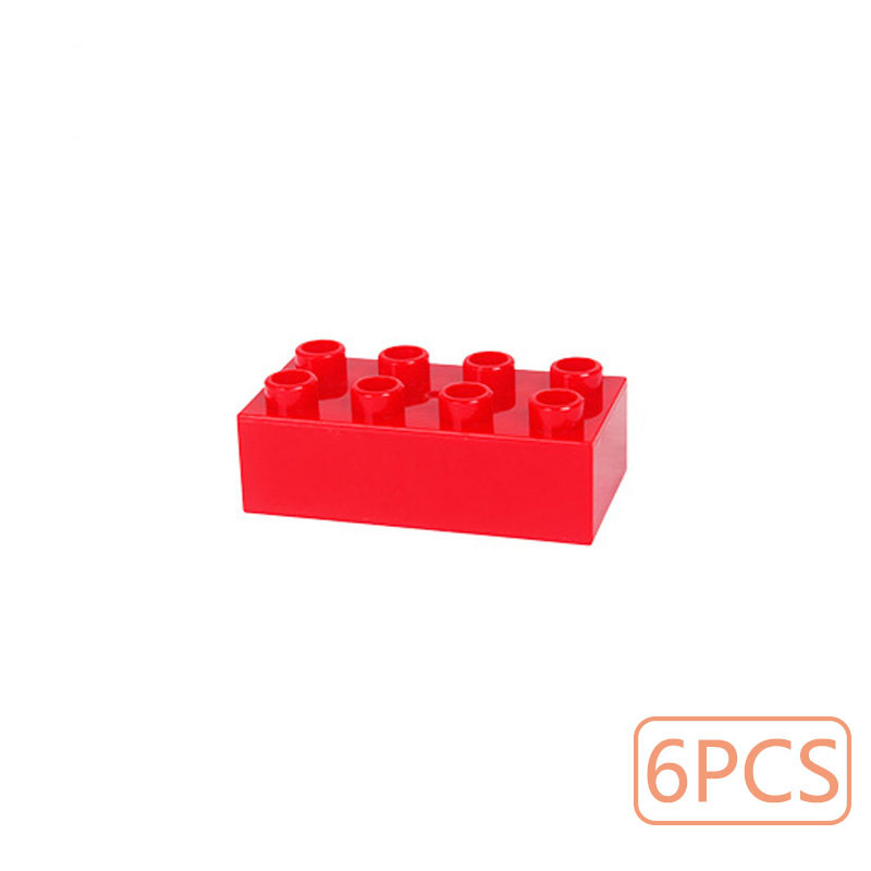 Trasporto ferroviario blocchi di costruzione di grandi dimensioni nuovi accessori pista creativa assemblare giocattoli per bambini mattoni treno urbano compatibile: 2x4 bricks
