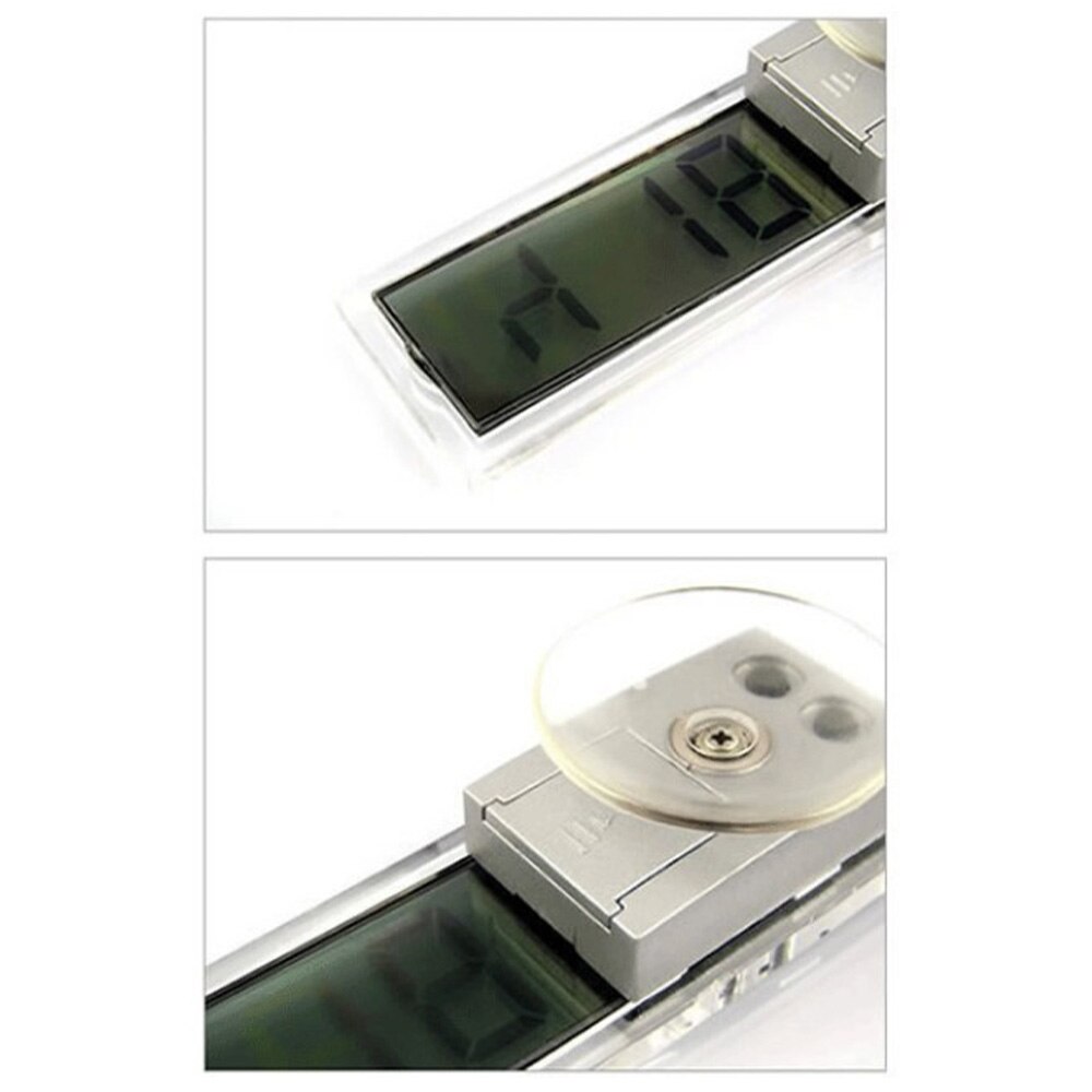 Auto Digitale Thermometer/Klok Auto Window Thermometer Celsius Fahrenheit Auto Digitale Klok Auto Accessoires Auto Styling